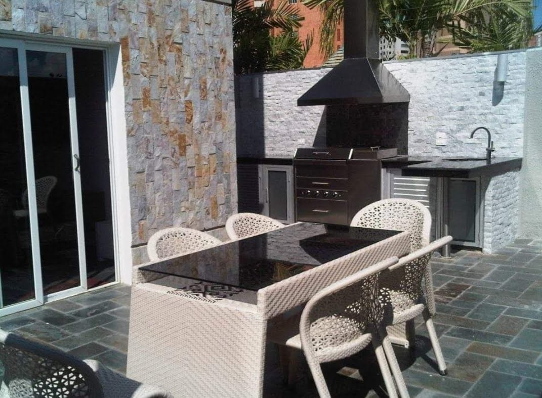 área de parrilla